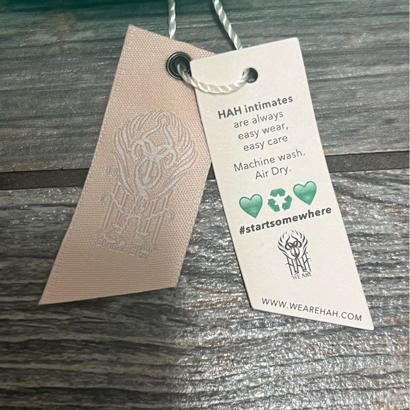 NWT We are HAH Free People Bra Fits 30-38C Teal Mesh Sheer 30C 32C 34C 36C 38C - Picture 13 of 14